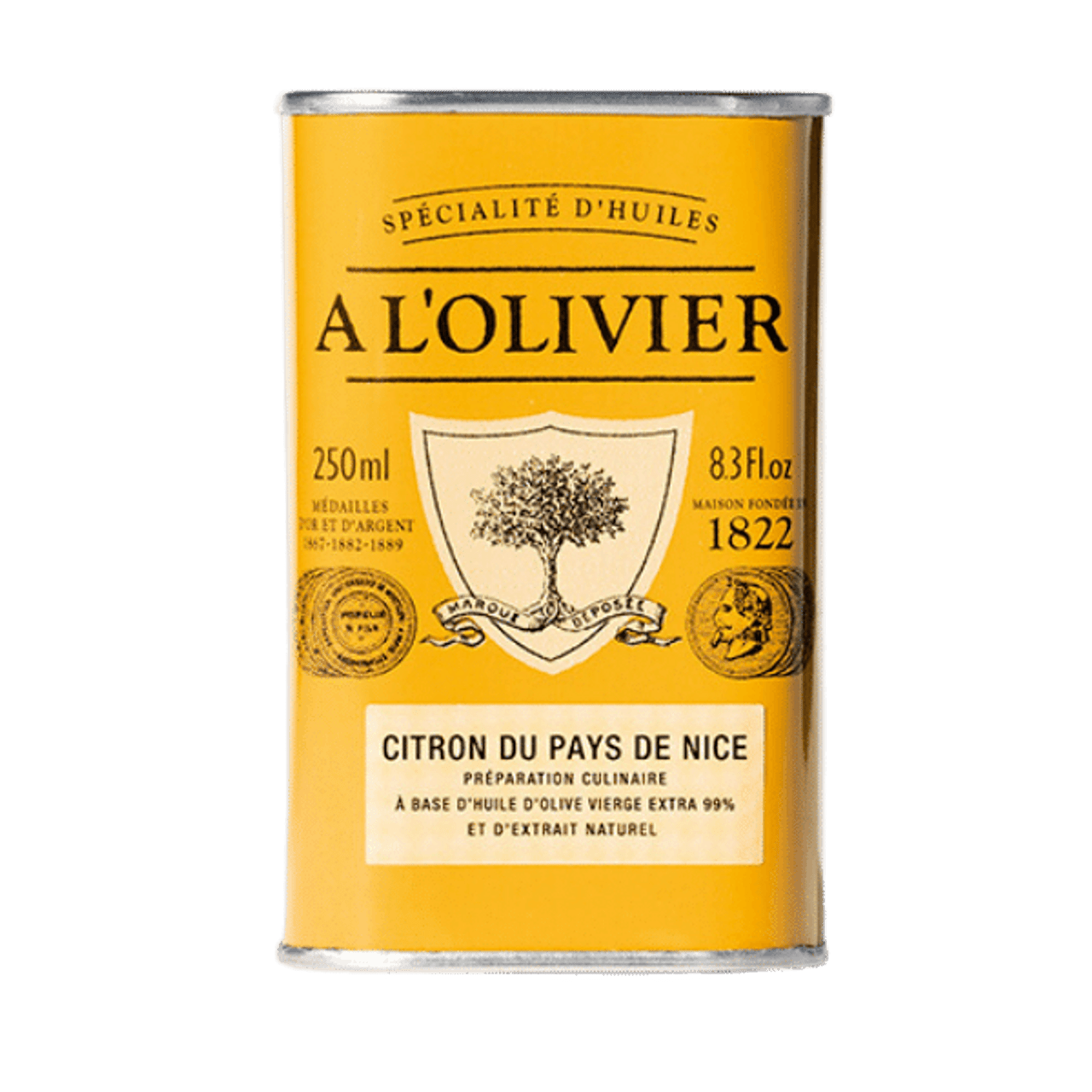 A l'Olivier From Nice Lemon Olive Oil 250ml TFF