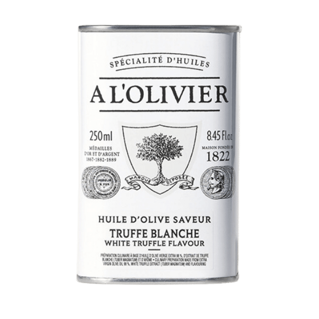 A l'Olivier White Truffle Olive Oil 250ml TFF