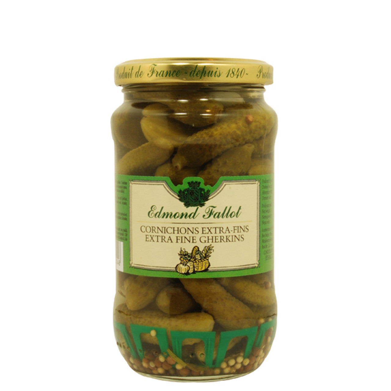 Cornichon Pickles Extra Fine Gherkins Edmond Fallot TFF