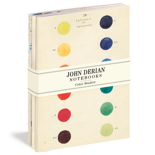 John Derian 3pk Notebook
