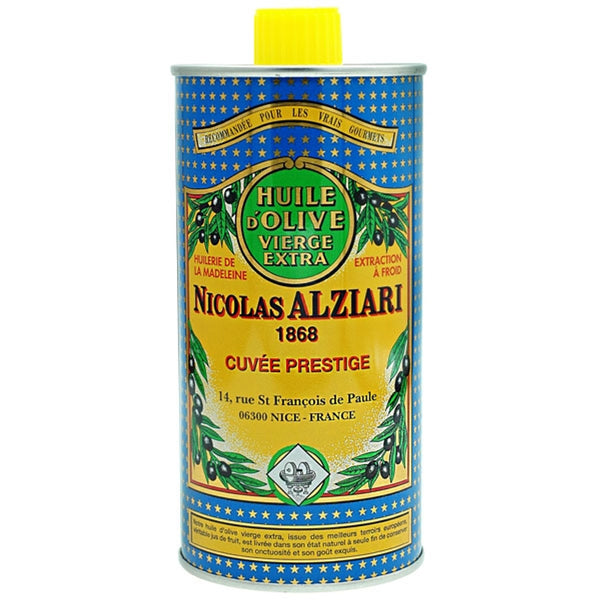 Cuvee Prestige Extra Virgin Olive Oil Tin Nicolas Alziari  16.9oz TFF