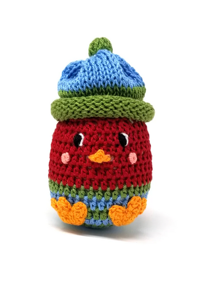 Crochet Cardinal Ornament Nepal