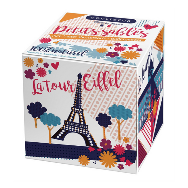 Mini Shortbreads Cube Goulibeur Paris Monument TFF