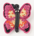 Nathalie Lete Crochet Butterfly Pin